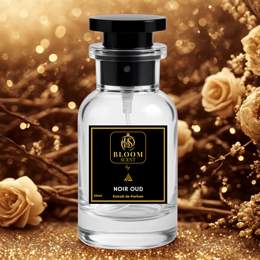 Oud Noir oriental woody perfume inspired by Oud Wood
