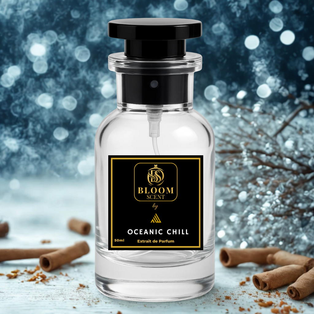 Oceanic Chill aquatic fresh perfume | citrus mint marine fragrance UAE | 40% oil extrait