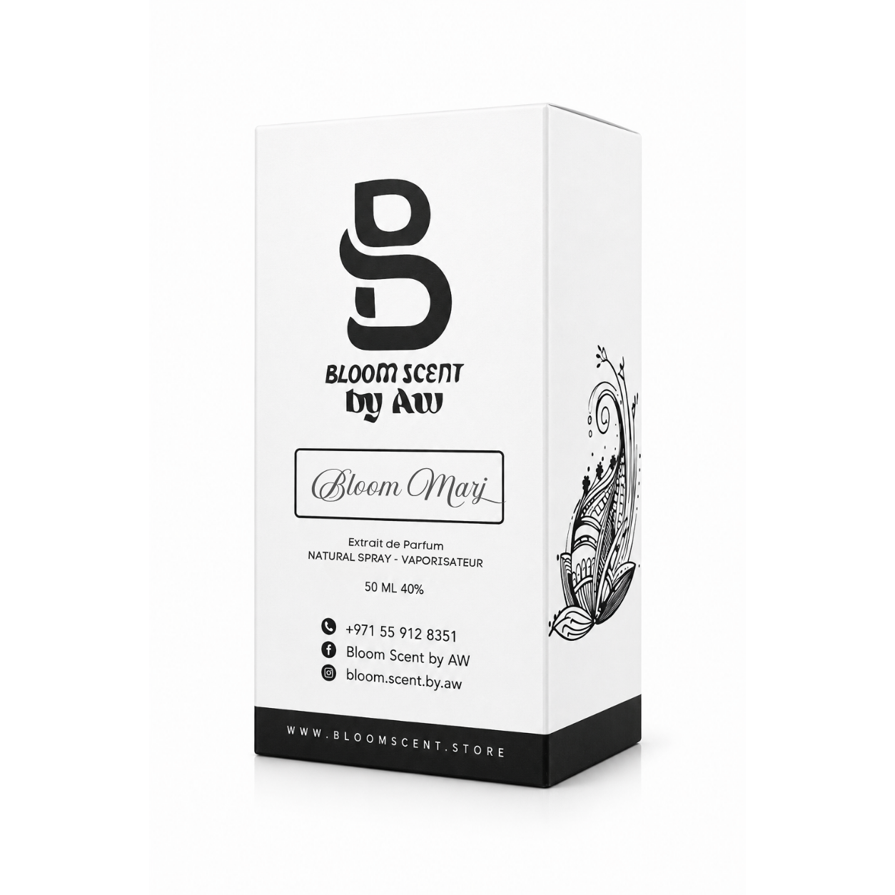 Bloom Marj spicy woody oriental perfume inspired by Aqua 121 (Surrati)