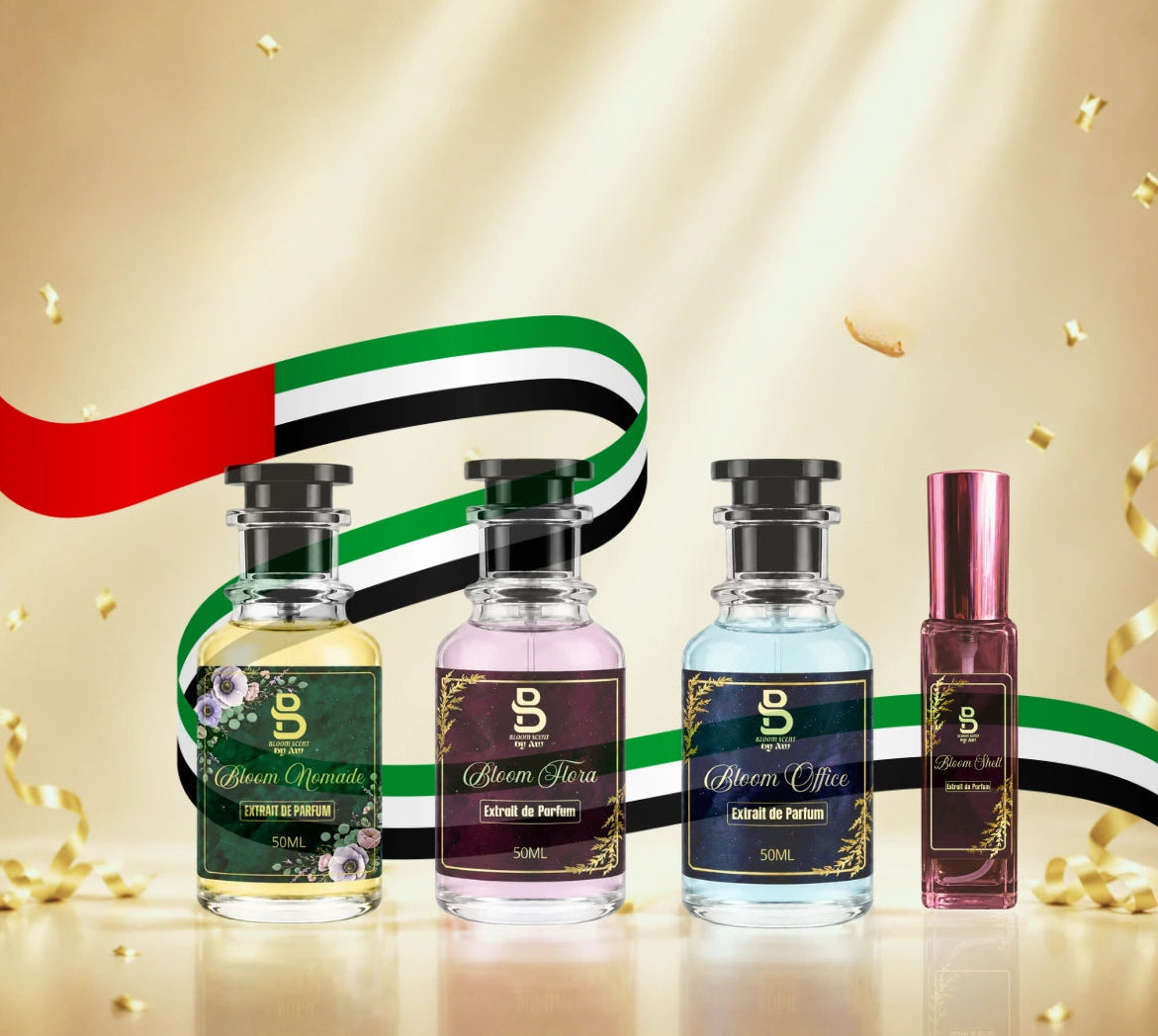 Bloom Scent Buy 2 Get 1 Free perfume offer